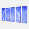 thumbnail image 2 of Dark Blue Agate Structure - Abstract Canvas Art Print, 2 of 3