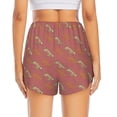 thumbnail image 2 of Lsque Leopard Print Printed Women's Running Shorts with Liner Pockets,Elastic Quick Dry Workout Athletic Gym Yoga Shorts,Womens High Waist Shorts-, 2 of 9