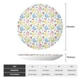 thumbnail image 2 of Kdxio Easter Egg3 Bone China Decorative Plate Ceramic Decorative Plate for Home Office Wall Stand Decorative Plates for Home Bedroom-7in, 2 of 6