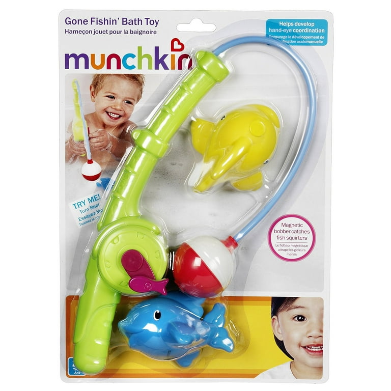 Munchkin fishing bath store toy
