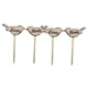 thumbnail image 2 of Bearachild Paquete de 4 LOVE BIRD Cake Topper Sparkle Love Birds boda compromiso hecho a mano práctico pasteles decoración fiesta decoraciones Artesanía, 2 of 4