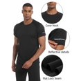 thumbnail image 2 of 3 Pack Mesh Workout Shirts for Men Dry Fit Gym Shirts Quick Dry Athletic Short Sleeve T-Shirt Moisture Wicking, 2 of 6