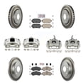 thumbnail image 1 of Transit Auto Front Rear Disc Brake Caliper Coated Rotors and Ceramic Pads Kit (10Pc) for Car 2009-2011 Dodge Journey KCG-102653N, 1 of 9