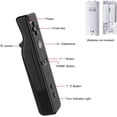 thumbnail image 3 of LAICAIW 2 Pack Remote Controller Gesture Controller and Nunchuck Joystick Compatible for Wii & Wii U, Controller With Silicone Case and Wrist Strap-Black, 3 of 7