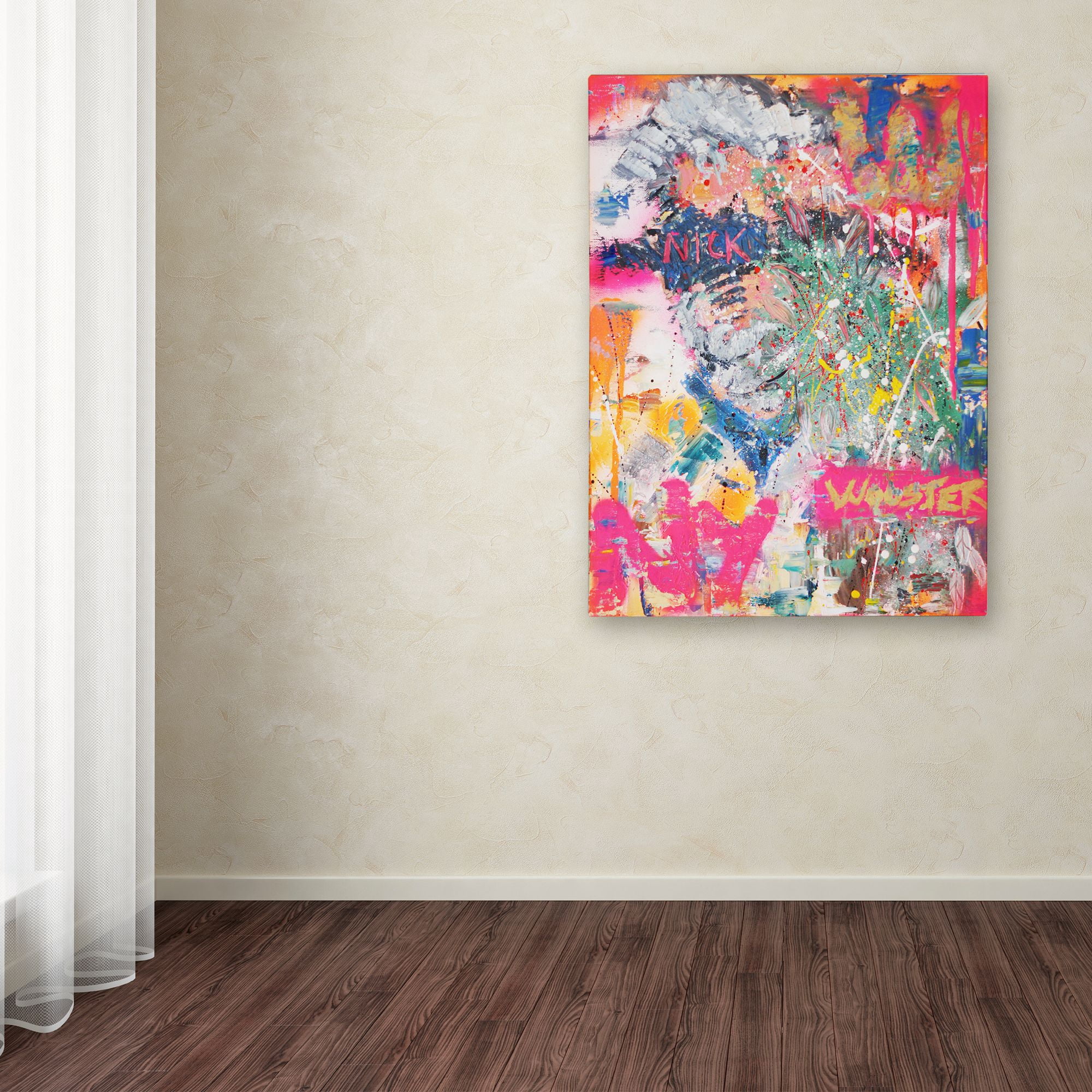 Trademark Fine Art 'Mr. Wooster' Canvas Art by Sr.LaSso