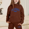 thumbnail image 2 of Ocean Graphic 2-Piece Sweatsuit for Child Toddler Boys Girls, Pullover Hoodie and Sweatpants Tracksuit Set, Hooded Jogging Outfit Clothing, 2 of 4