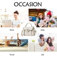 thumbnail image 5 of Small Handbag for Women, Ladies Monogram Crossbody Shoulder Bag Purse, 5 of 5