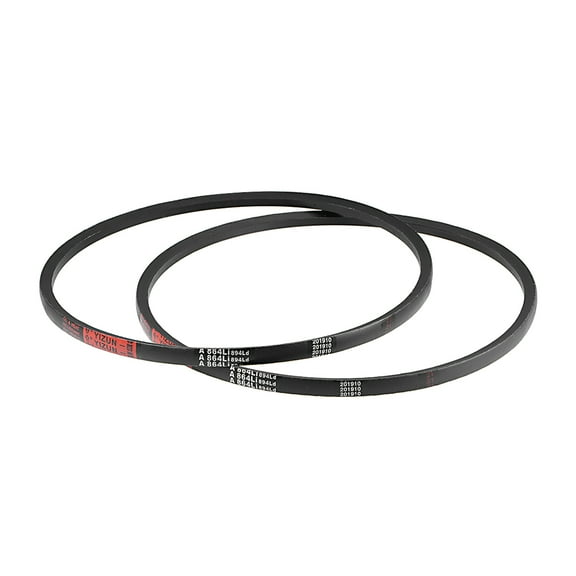 Uxcell A864/A34 V Belt 34-inch Inner Girth, A-Section Rubber Drive Belt 2pcs