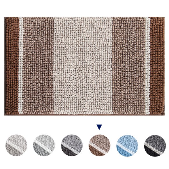 Brown Bathroom Rugs