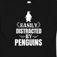 thumbnail image 4 of Inktastic Easily Distracted by Penguins Boys or Girls Baby T-Shirt, 4 of 5