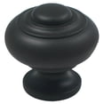 thumbnail image 3 of 910BLK 1-1/8" Cabinet Knob Black Finish, 3 of 3