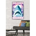thumbnail image 2 of Jaws - Sun, Surf & Sharks Wall Poster, 22.375" x 34" Framed, 2 of 5