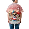 thumbnail image 5 of Happy Valentine’s Day Adorable Corgi Puppy Holding Heart Balloon Hawaiian Shirt Breathable Summer Unisex Merch Welsh Corgi Dog Lover Gifts Idea - 00030, 5 of 6