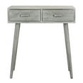 thumbnail image 3 of Safavieh Dean 2 Drawer Modern Solid Console Table, Slate Grey, 3 of 11