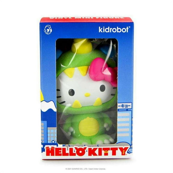 Sanrio Hello Kitty Kaiju Green Unibee 3-inch Vinyl Mini Figure (Kidrobot)