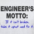 thumbnail image 3 of CafePress - Engineer's Motto Light T Shirt - Men's Classic Graphic T-Shirt, 3 of 4