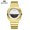 Gold Shell White Surface, variant on Men's watch with cool dial, unique and stylish quartz watch, men's wristwatch, business trendy men's watch, waterproof wristwatch