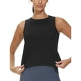 thumbnail image 4 of Dragon Fit Womens Sleeveless Tank Tops Quicky Dry Crop Workout Athletic Yoga Basic Shirts, 4 of 6