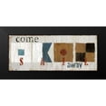thumbnail image 2 of Robinson, Carol 14x8 Black Modern Framed Museum Art Print Titled - Nautical Sail, 2 of 5