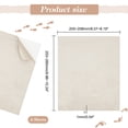 thumbnail image 2 of 4 Sheets Self Adhesive Felt Sheets 8x9.96 Inch Non Slip Fabric Patch Dance Shoes Protector Pads Sticker Adhesive Fabric Sheets Light Grey, 2 of 7