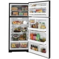 thumbnail image 2 of Hotpoint HPS18BTNRBB 17.5 Cu. Ft. Black Recessed Handle Top-Freezer Refrigerator, 2 of 4