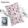 thumbnail image 6 of Pofeuu Pineapple Flamingo Print Polyester Microfiber Plush Pillowcases, Super Soft and Cozy Pillow Case Covers with Envelop Closure（Pillow core not included）-20"x30", 6 of 6