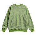 thumbnail image 5 of Womens Oversized Sweatshirts Animal Print Crewneck Sweatshirt with Long Sleeves Casual Trendy Loose Fit Pullover Tops Green 2XL, 5 of 5