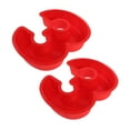 thumbnail image 1 of GOOHOCHY Silicone Number Cake Pans 2Pcs Red Temperature Resistant Non Stick For Bakers Birthday Celebration, 1 of 8