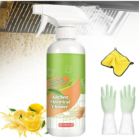 Electrolyzed Ion Kitchen Cleaner Spray, Kitchen Appliance Cleaner, Multi-purpose Household, For Hold, Oven, Stove, Range Hood, Easy Cleaning Household Items