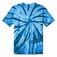 thumbnail image 6 of Yellow Rooster Men's Short Sleeve Tie-Dye Male Cotton T-Shirts Royal S, 6 of 6