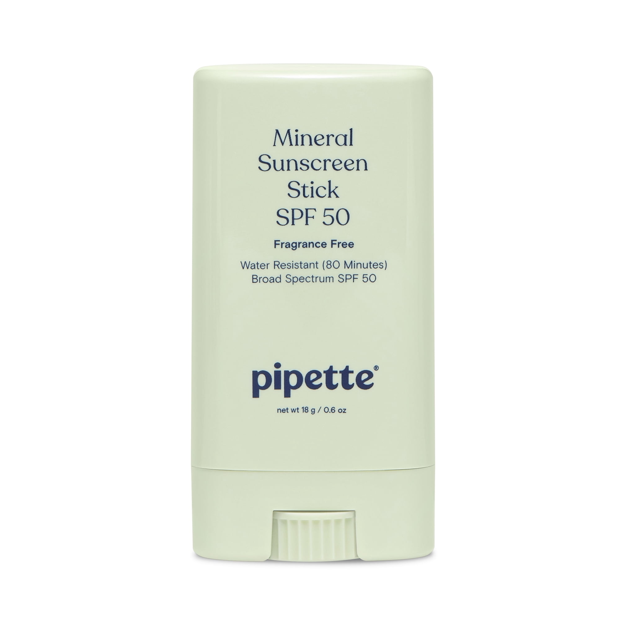Pipette Mineral Sunscreen Stick Broad Spectrum SPF 50, 0.6 oz