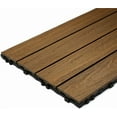 thumbnail image 3 of UltraShield Naturale 1 ft. x 3 ft. Quick Deck Outdoor Composite Deck Tile in Peruvian Teak (15 sq. ft. Per Box), 3 of 6