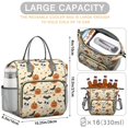 thumbnail image 5 of Vintage Halloween Icons Pattern Womens Lunch Box for Work,Insulated Large Lunch Bag for Tween and Teen,Loncheras Para Mujer,Leakproof Adult Lunch Bag for Work,Beach,Travel,Picnic,Camping, 5 of 7