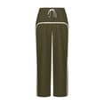 thumbnail image 7 of YueHuiYing Men's Baggy Sweatpants Fashion Wide Leg Casual Sweat Pants Drawstring Stretch Joggers with Pockets, 7 of 7