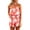 Orange, variant on Jumpsuits for Women, Elegant Bandeau Rompers Sleeveless Floral Print Overalls High Waist Playsuits Shorts One Piece for Beach Coverups Holiday