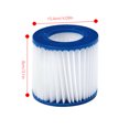 thumbnail image 2 of Dalazy Hot Tub Spa Water Filter Swimming Pool Water Pump Polyester Fiber Cloth Replacement Filter, 2 of 8