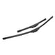 thumbnail image 1 of Reemplazo de hoja de limpiaparabrisas frontal de silicona de 2 piezas de 26"+14" para Nissan Kicks 2017 J / U Hook, 1 of 7