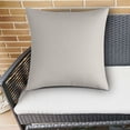 thumbnail image 5 of Outdoor Pillow Cover Waterproof Cushion Protector | Keeps Pillows Dry and Clean | Modern Solid Color Design for Patio, Garden, Deck, or Pool Furniture, 5 of 5