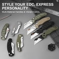 thumbnail image 6 of Kizer Sheepdog C01C Uti 2 Utility EDC Folding Knife Black G10 Handle V3488.29JNA3, 6 of 9