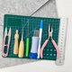 thumbnail image 5 of Fabricación de fieltro,Kit de fieltro de aguja para principiantes,herramienta para adultos completa,Suministros para principiantes de artesanía de fieltro de lana,Agujas de fieltro Animales, 5 of 6