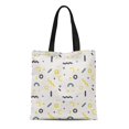 thumbnail image 1 of NUDECOR Sac Fourre-Tout en Toile Formes Géométriques Multicolores Motif Moderne Durable Réutilisable Sac d'Épicerie à Bandoulière, 1 of 1