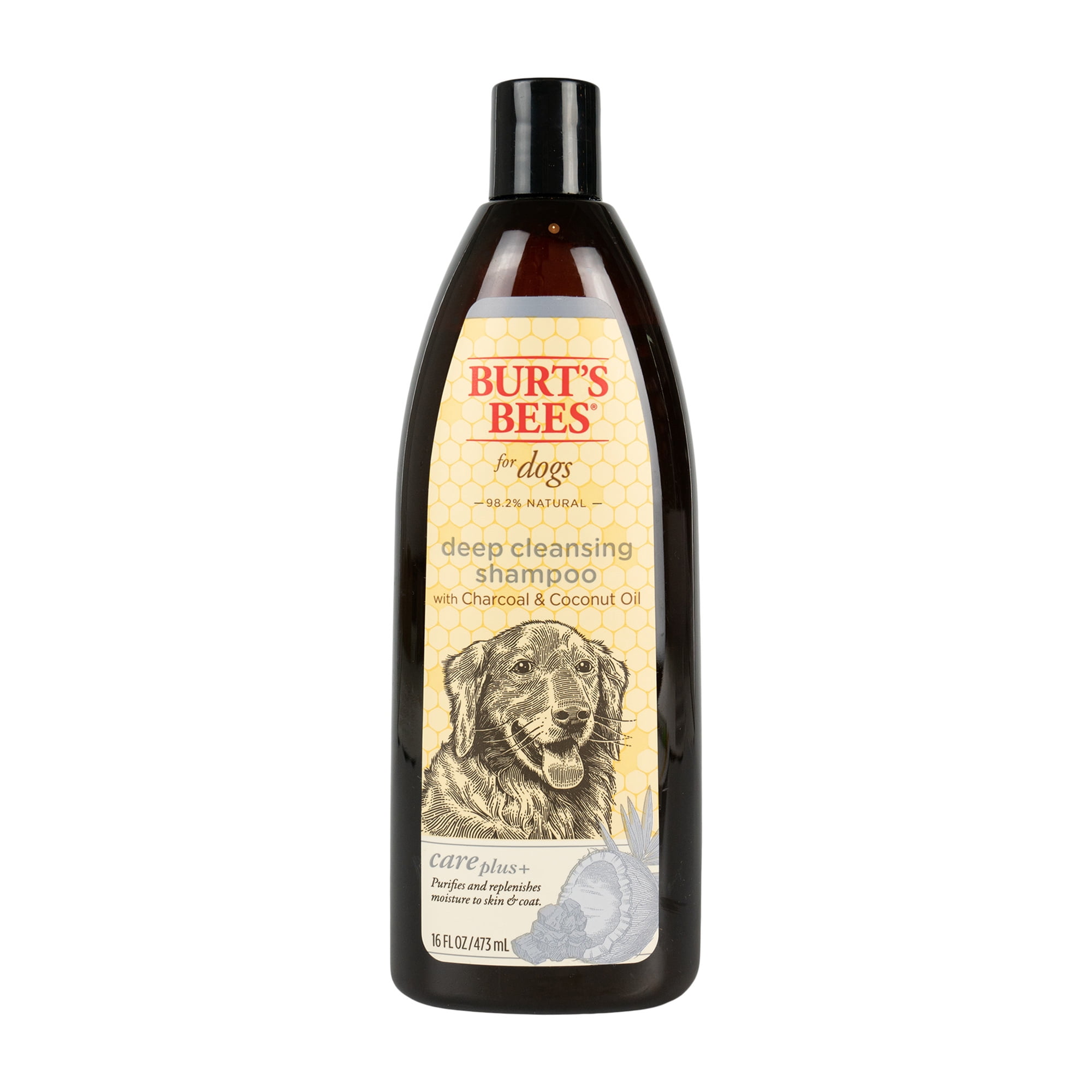 Burts Bees Care Plus+ Deep Cleansing Charcoal & Coconut Oil Shampoo