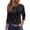 Multicolor #078, variant on Halloween Shirts for Women Funny 3/4 Sleeve T Shirts Horror Pumpkin Witch Printed Pullover Spooky Crew Neck Tops Holiday Three Quarter Length Blouses, 3XL