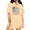 Apricot, variant on UNISHE White Summer Surf T-Shirts Women's Vintage Style Ocean Graphic Crewneck Pullover Tops