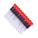 thumbnail image 2 of Kearding Cuentagotas graduado de vidrio de 1ML con tapa de goma tubo de goteo pipeta para pintura de laboratorio Herramientas y accesorios para hornear 10 piezas Kearding HA5506-01B, 2 of 6
