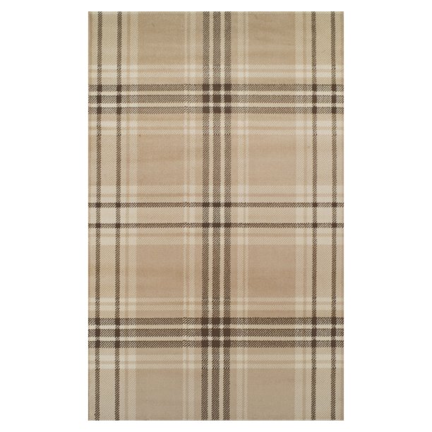 Impressions Zarzamora Modern Plaid Indoor Area Rug