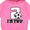 thumbnail image 3 of Inktastic 2nd Birthday Soccer Toddler Hoodie, 3 of 4
