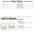 thumbnail image 2 of Bigersell Tshirt Bra Deals Bra and Underwear Set Womens Bras No Underwire Sport Bra Style R-128 Wireless Bras Sports Bras Big Girls Plus Full-Coverage Bra Hook & Eye Bra Closure Beige M, 2 of 3