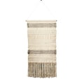 thumbnail image 2 of Luxe Handmade Textured Woven Wall Hanging Wool Blend Tassels Wall Art Shag Rug Style 5, 2 of 3
