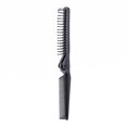 thumbnail image 3 of Peine plegable para el cabelloplástico antiestáticoplegablecepillo de bolsillo para barba (negro) Ehuebsd cuidado belleza, 3 of 8